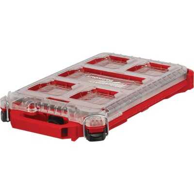 Milwaukee PACKOUT Compact Lo-Profile Small Parts Organizer with 5 Bins