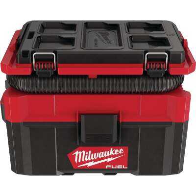 Milwaukee M18 FUEL 18 Volt Lithium-Ion Brushless 2.5 Gal. PACKOUT Wet/Dry Vacuum (Tool Only)