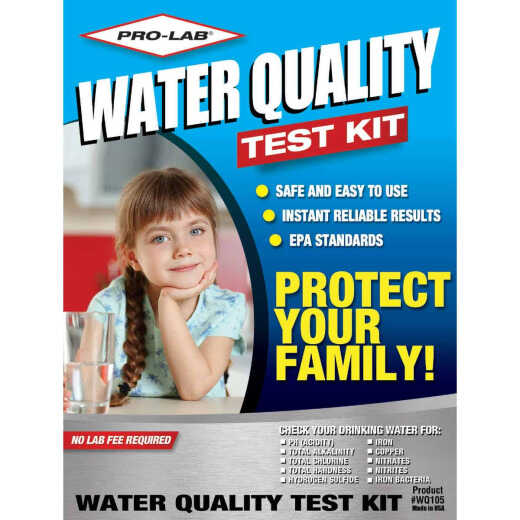 Pro Lab Instant Results Water Quality Test Kit